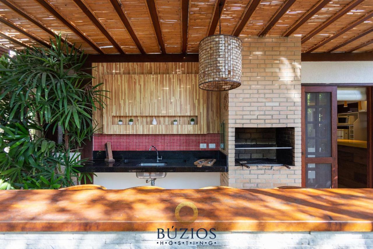 Bz03 Linda Casa 4 Suites E Area Gourmet Privativa Búzios Exterior foto